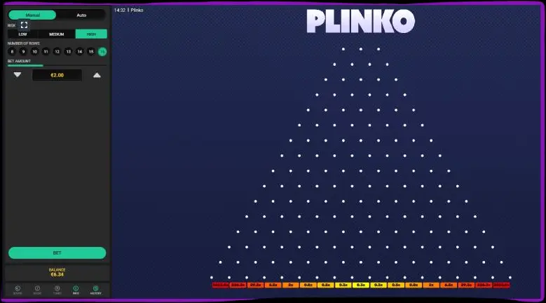 Plinko Betsoft tomonidan Plinko Betsoft tomonidan